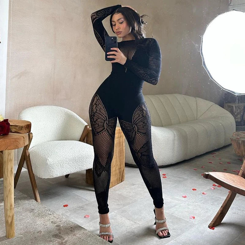 RIANA Butterfly Jumpsuit