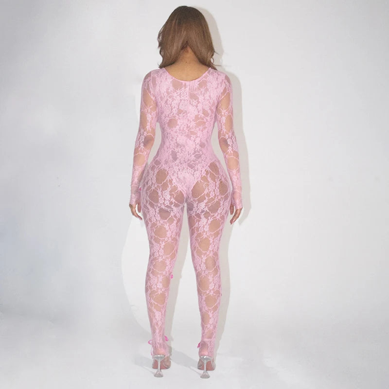 LEXIE Lace Jumpsuit
