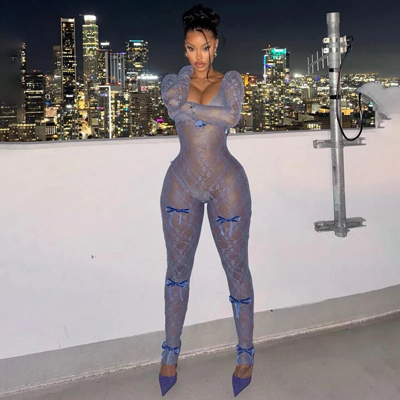 LEXIE Lace Jumpsuit
