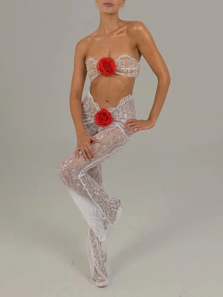 CARLY Strapless Jumpsuit