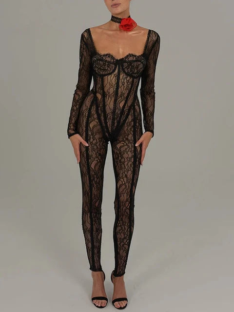LACEY Corset Jumpsuit