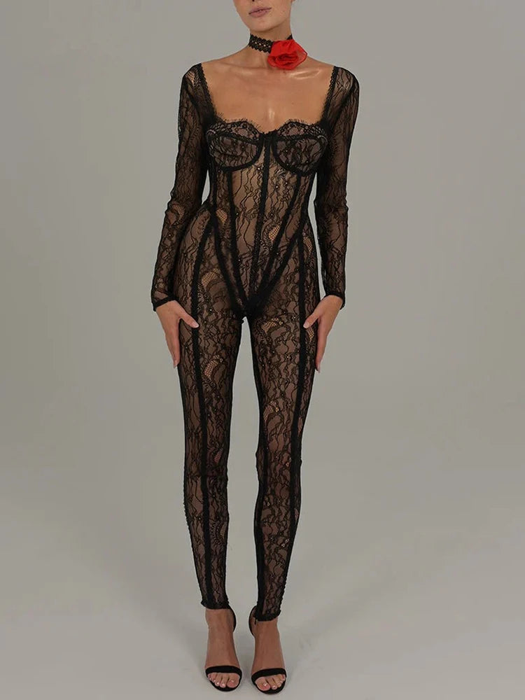 LACEY Corset Jumpsuit