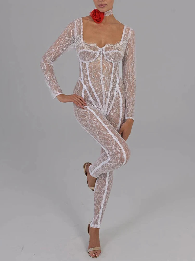 LACEY Corset Jumpsuit