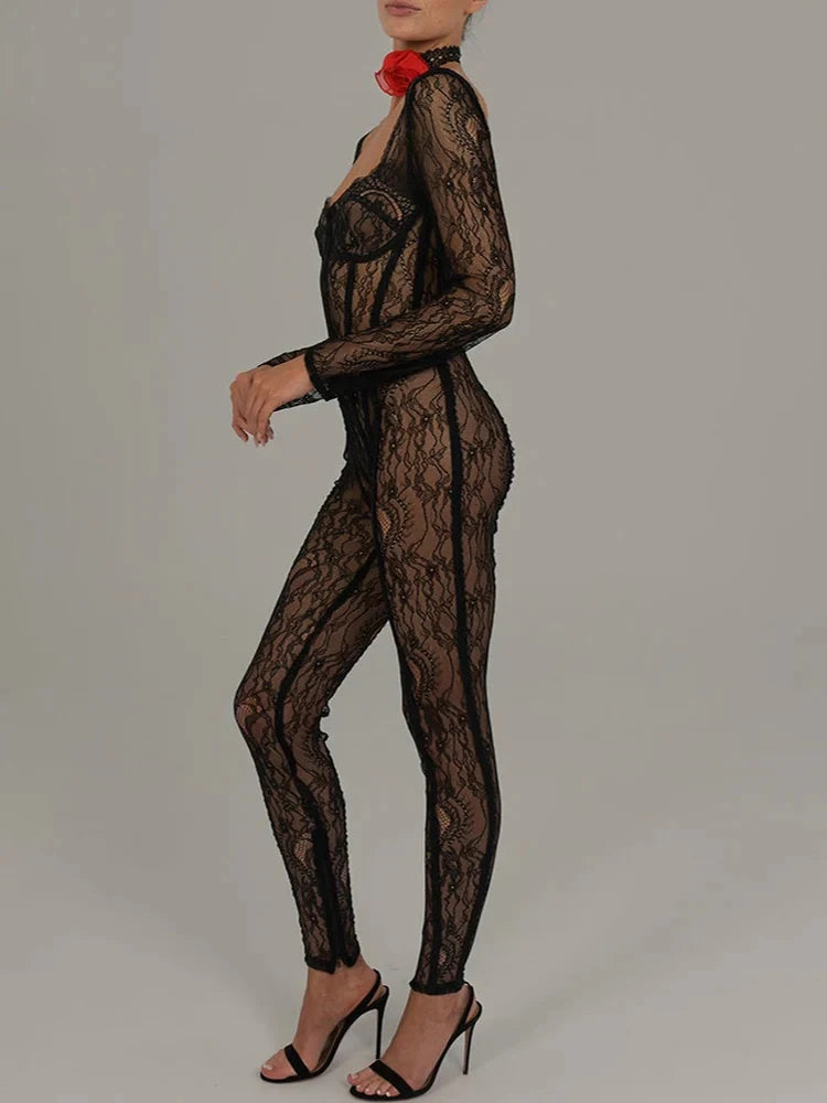 LACEY Corset Jumpsuit