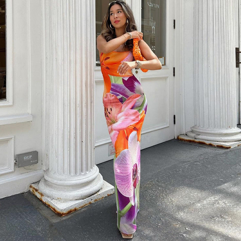 LIZA Flower Print Dress