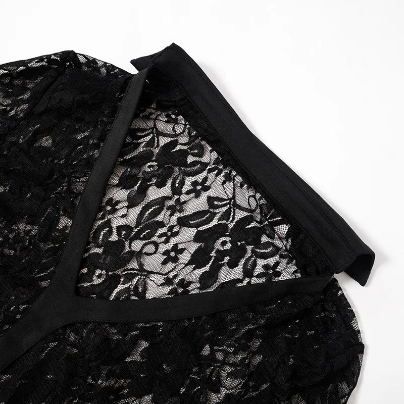 DIDI Floral Lace Two-Piece Set