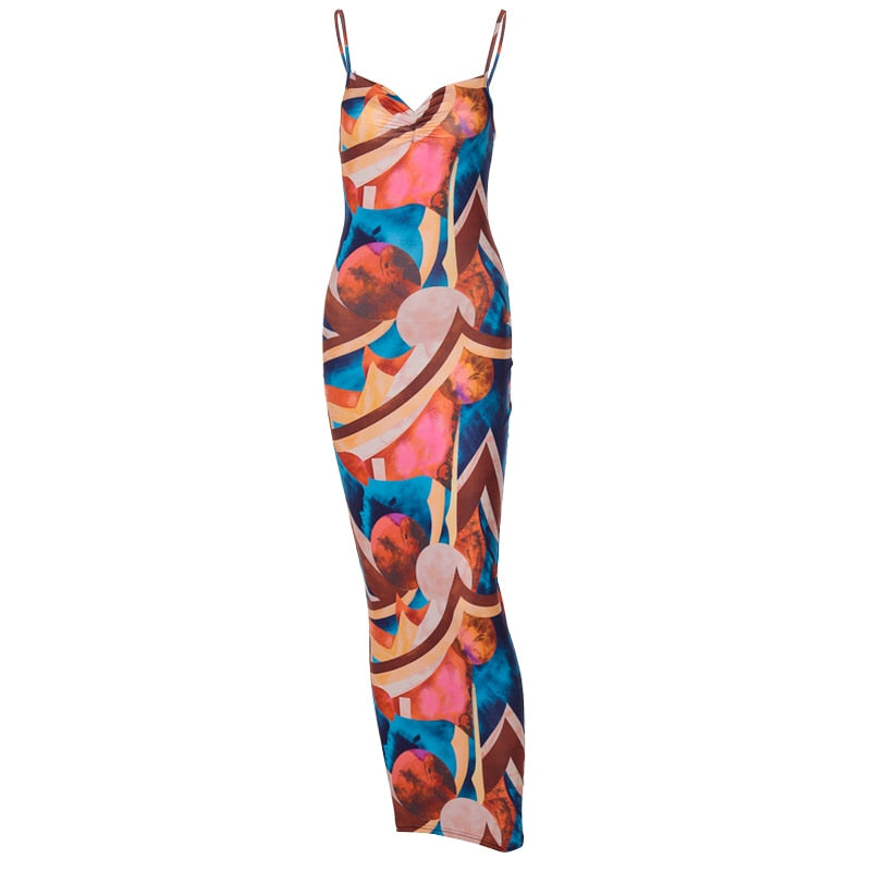 STELLA Printed Bodycon Dress