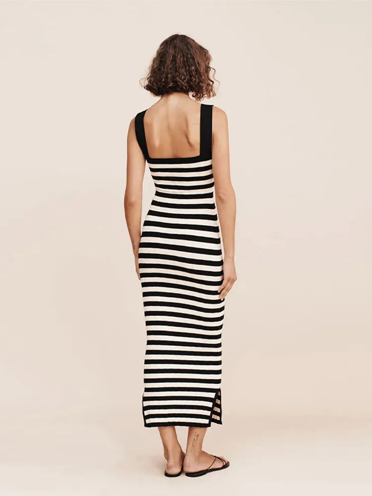 JUSTINE Stripped Dress