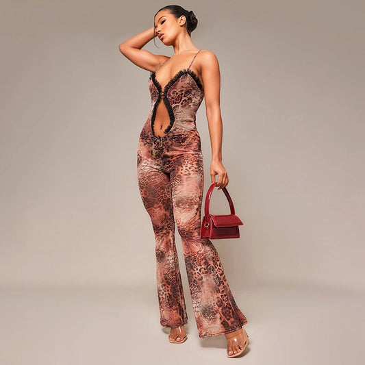 KADISHA Leopard Jumpsuit