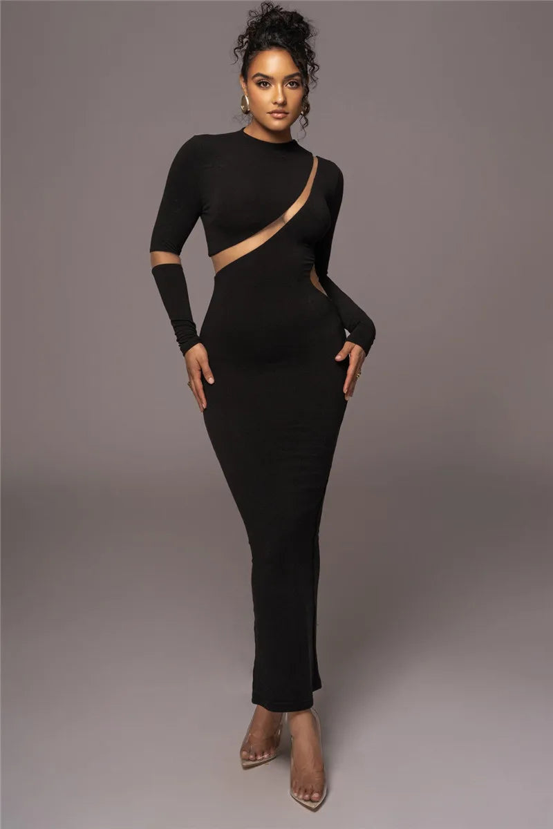 MAYE Cut Out Dress