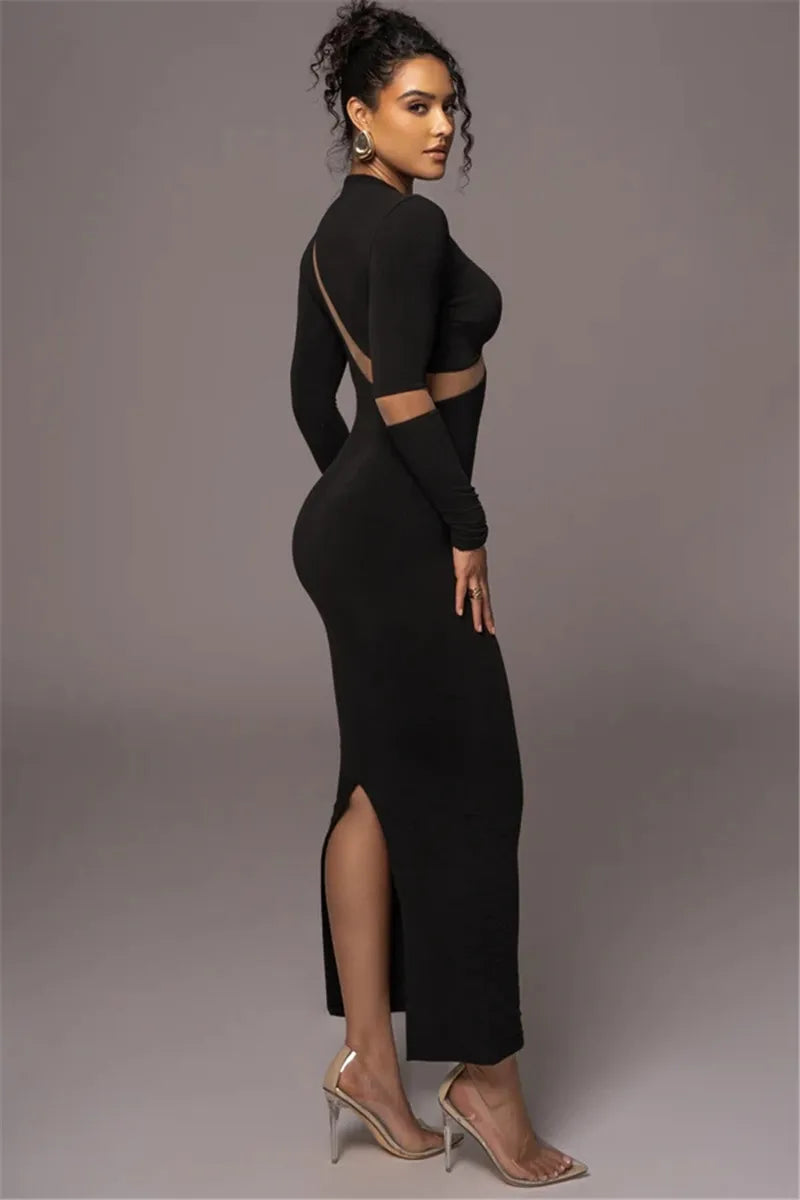 MAYE Cut Out Dress